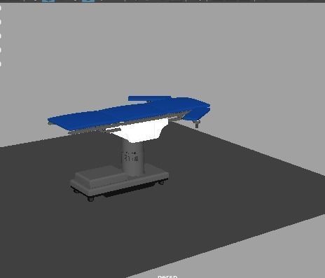 Operating Table 3D model_7