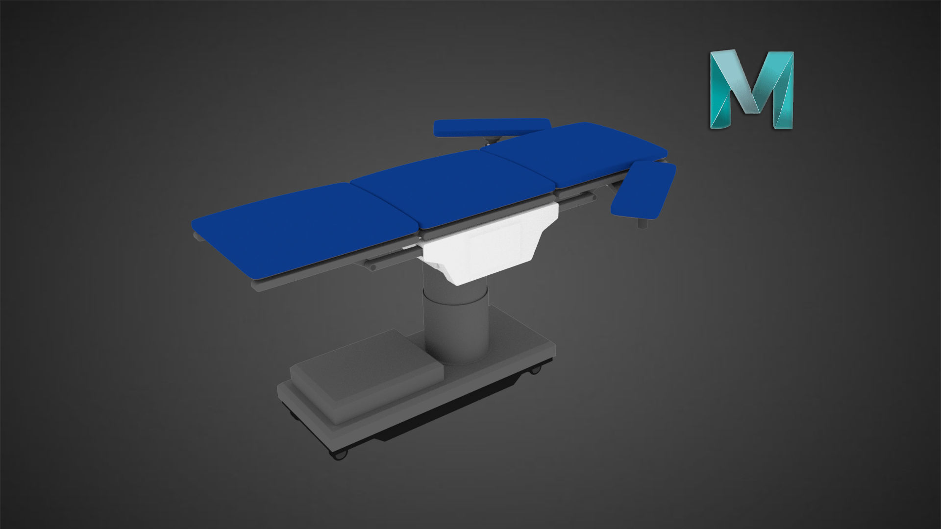 Operating Table 3D model_2