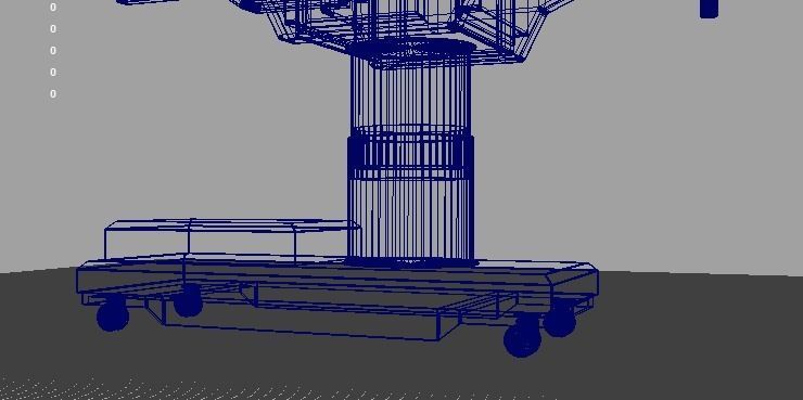 Operating Table 3D model_16