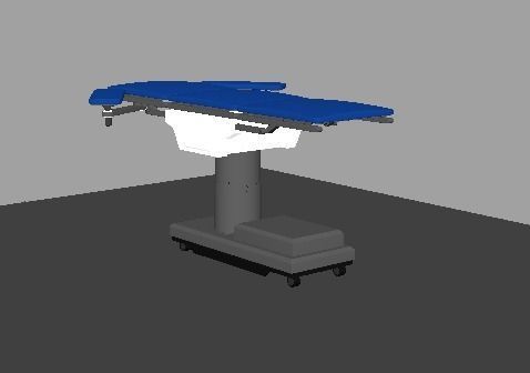 Operating Table 3D model_11