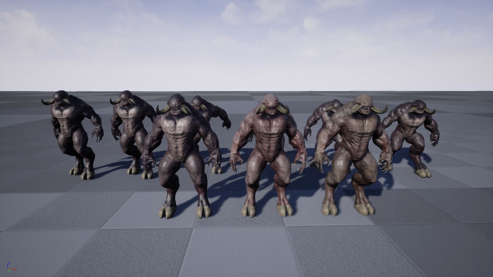 Big Demon 7 Low-poly 3D model_17