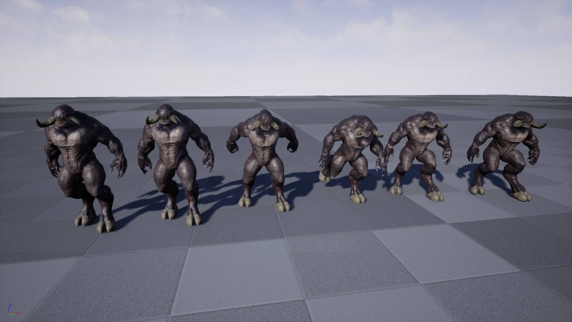 Big Demon 7 Low-poly 3D model_16