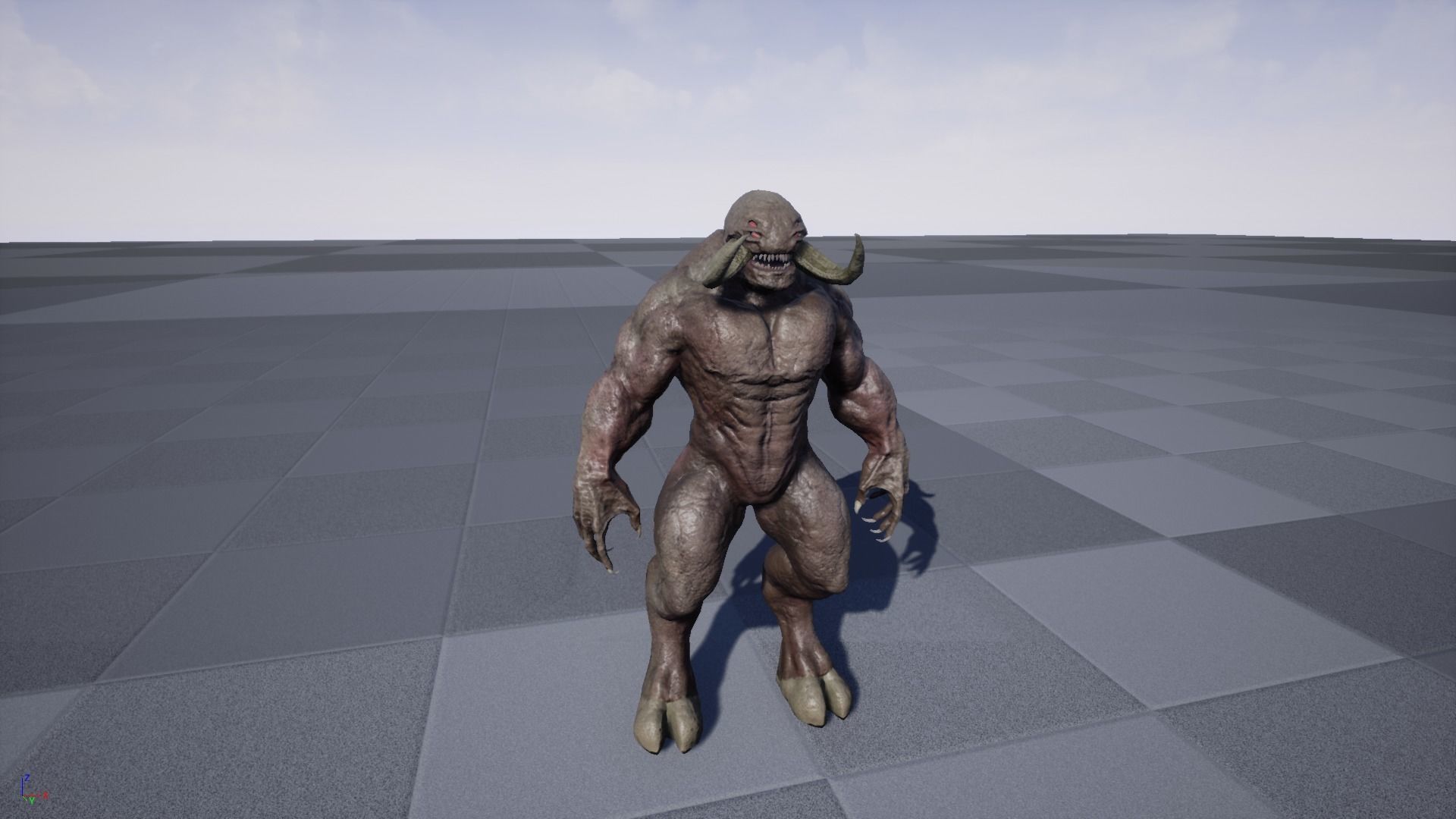 Big Demon 7 Low-poly 3D model_15