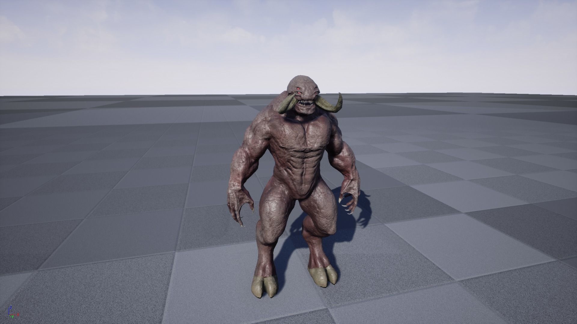 Big Demon 7 Low-poly 3D model_20