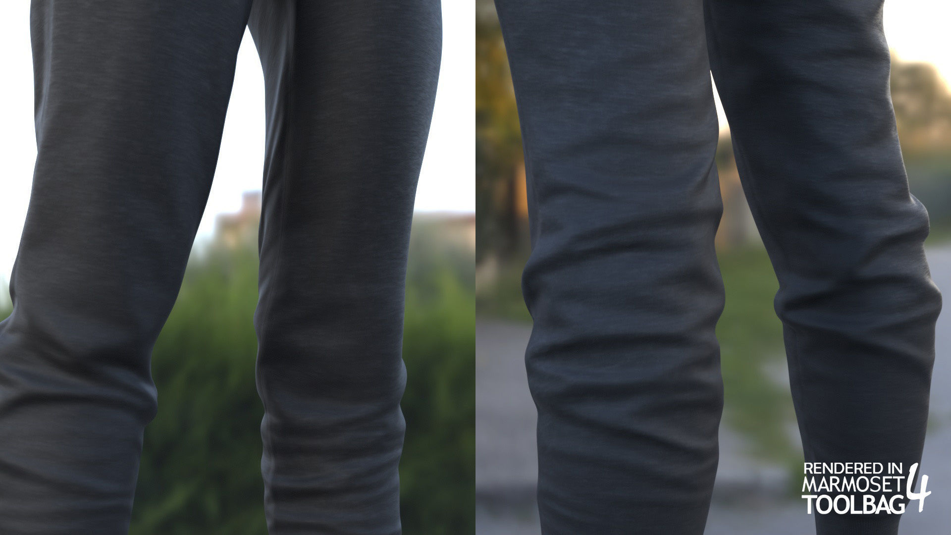 Woman - Sport Outfit 3 - Modular - Rigged Low-poly 3D model_12