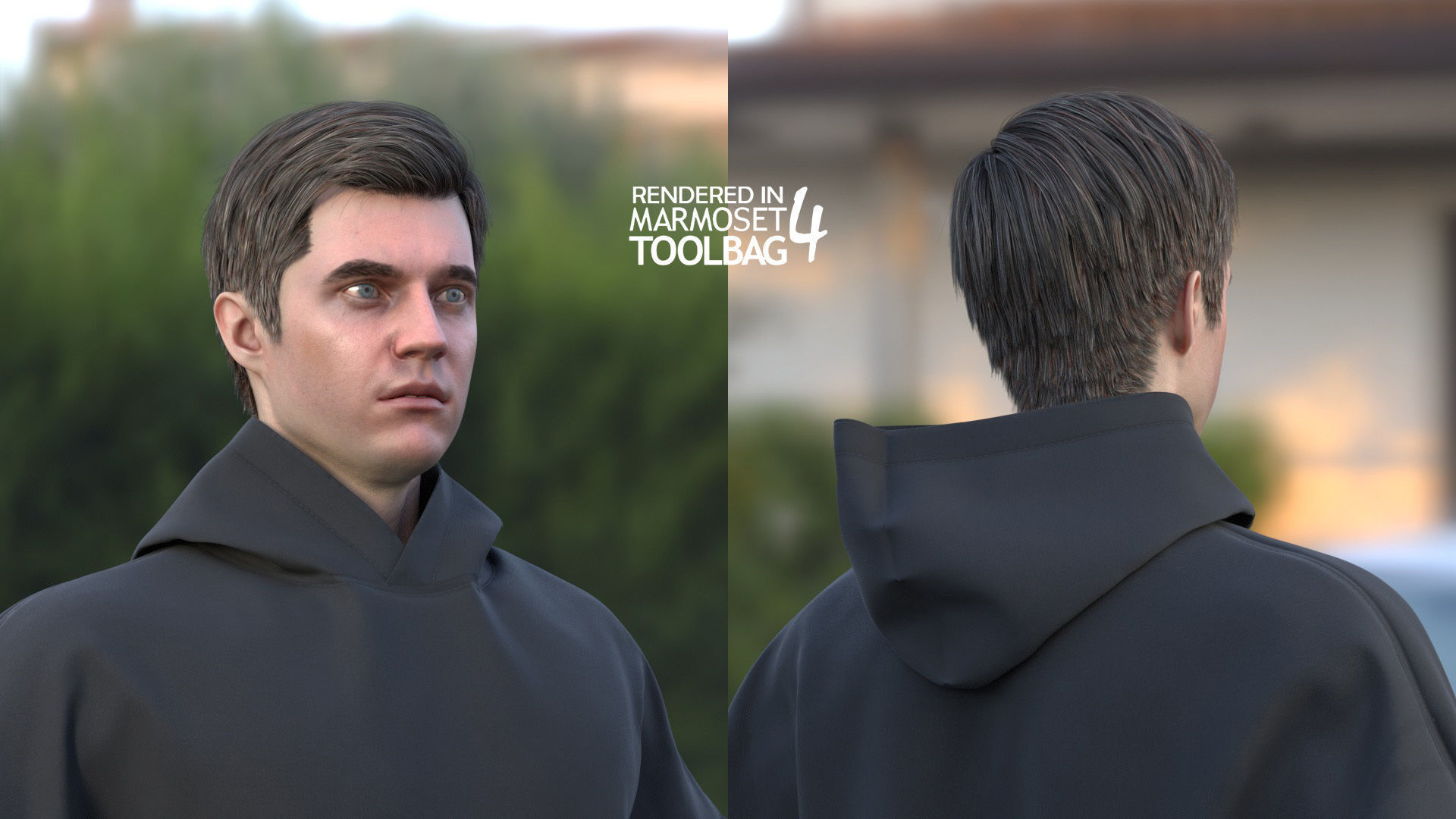 Man - Sport Outfit 3 - Modular - Rigged Low-poly 3D model_14