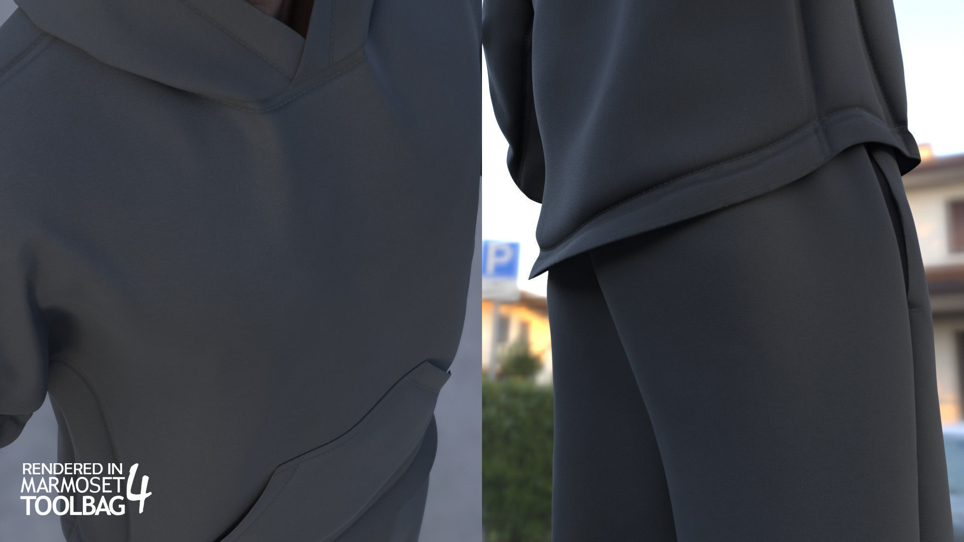 Man - Sport Outfit 3 - Modular - Rigged Low-poly 3D model_15