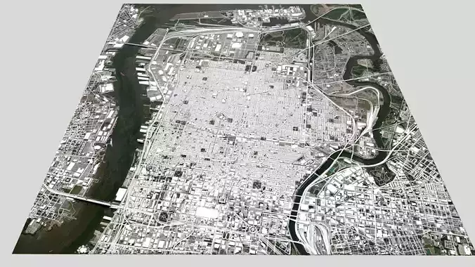 Cityscape Philadelphia Pennsylvania USA