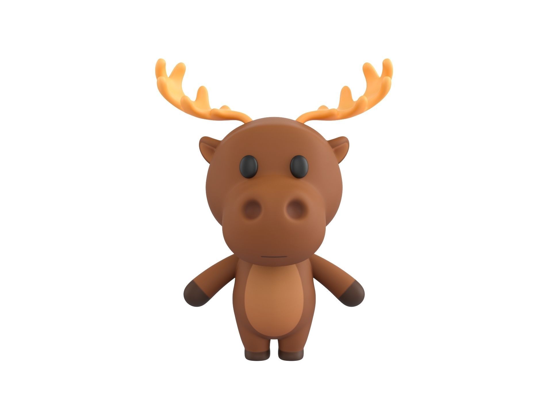 Pack008 Cartoon Animal Pack 1 3D model_21