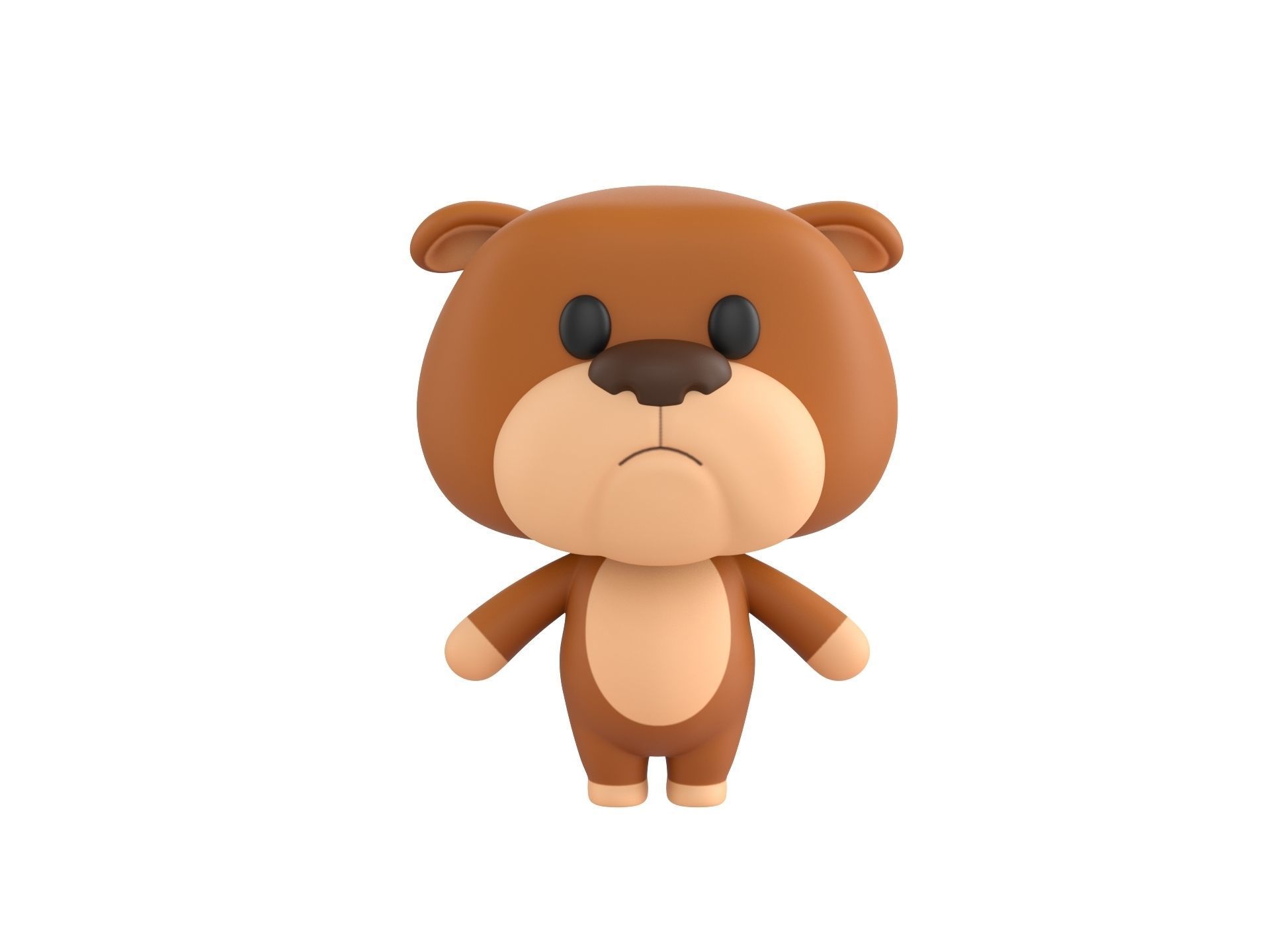 Pack008 Cartoon Animal Pack 1 3D model_24