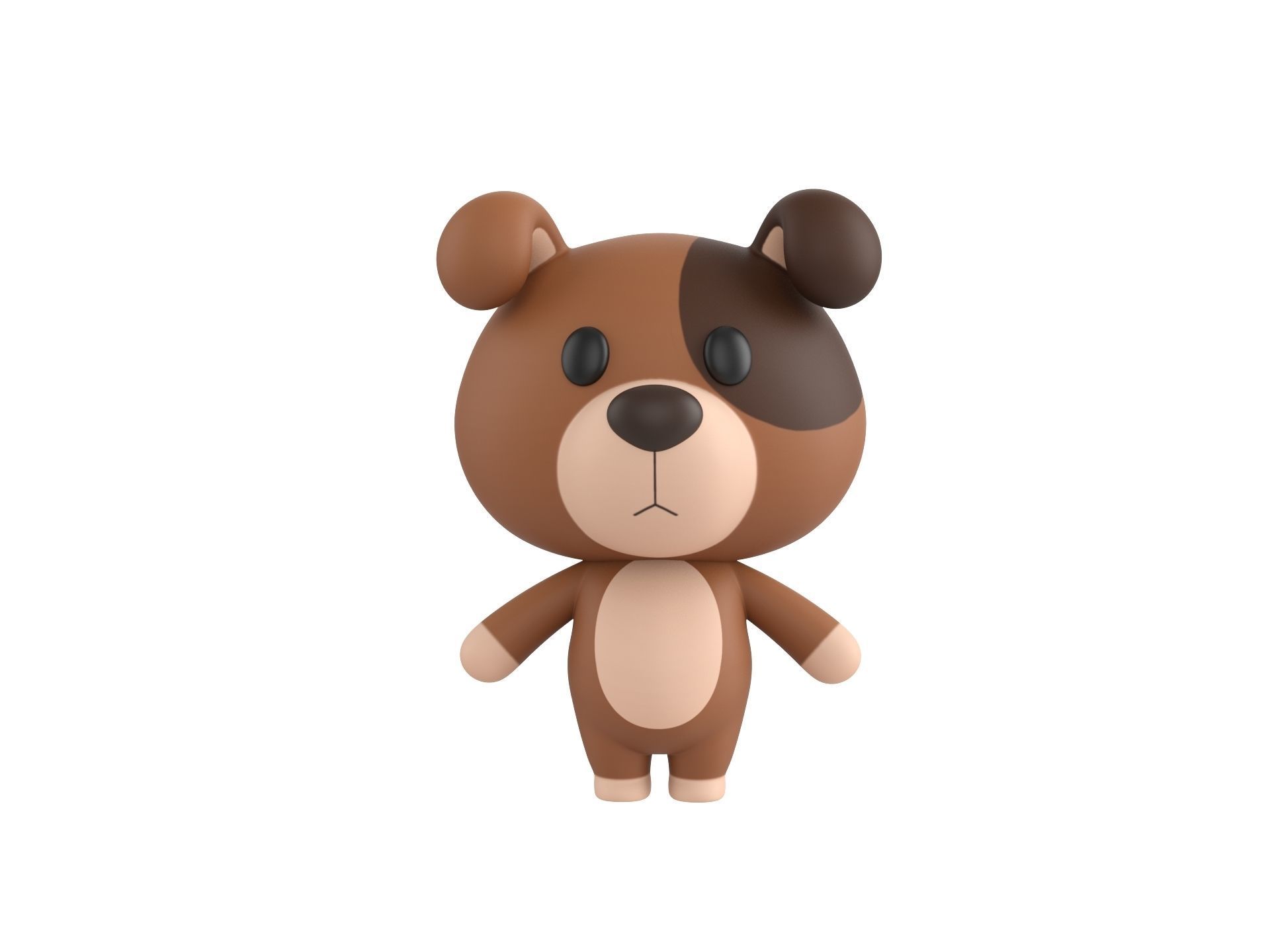 Pack008 Cartoon Animal Pack 1 3D model_28