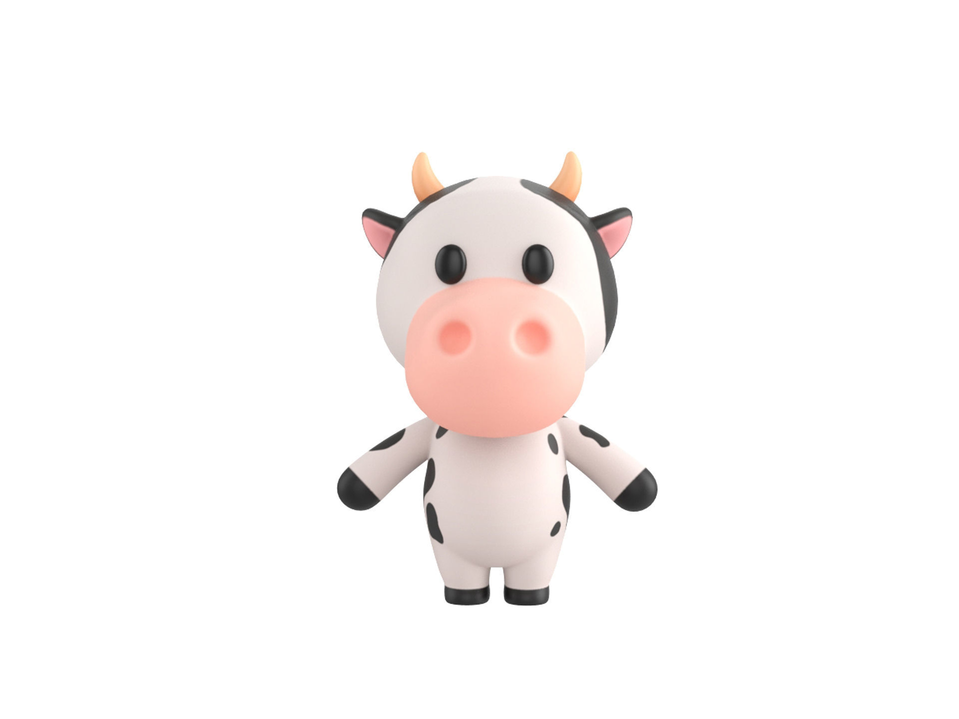 Pack008 Cartoon Animal Pack 1 3D model_25