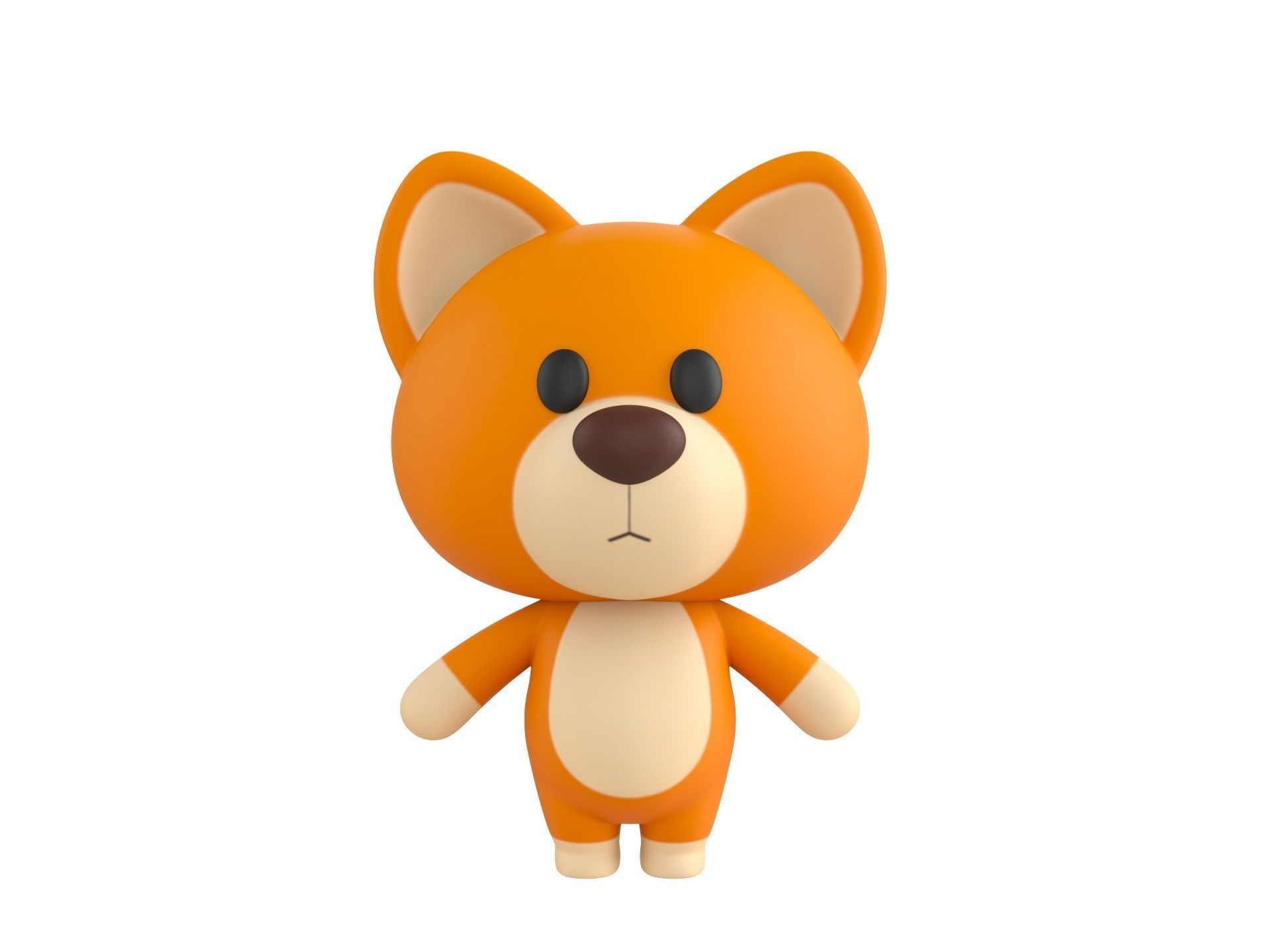 Pack008 Cartoon Animal Pack 1 3D model_11