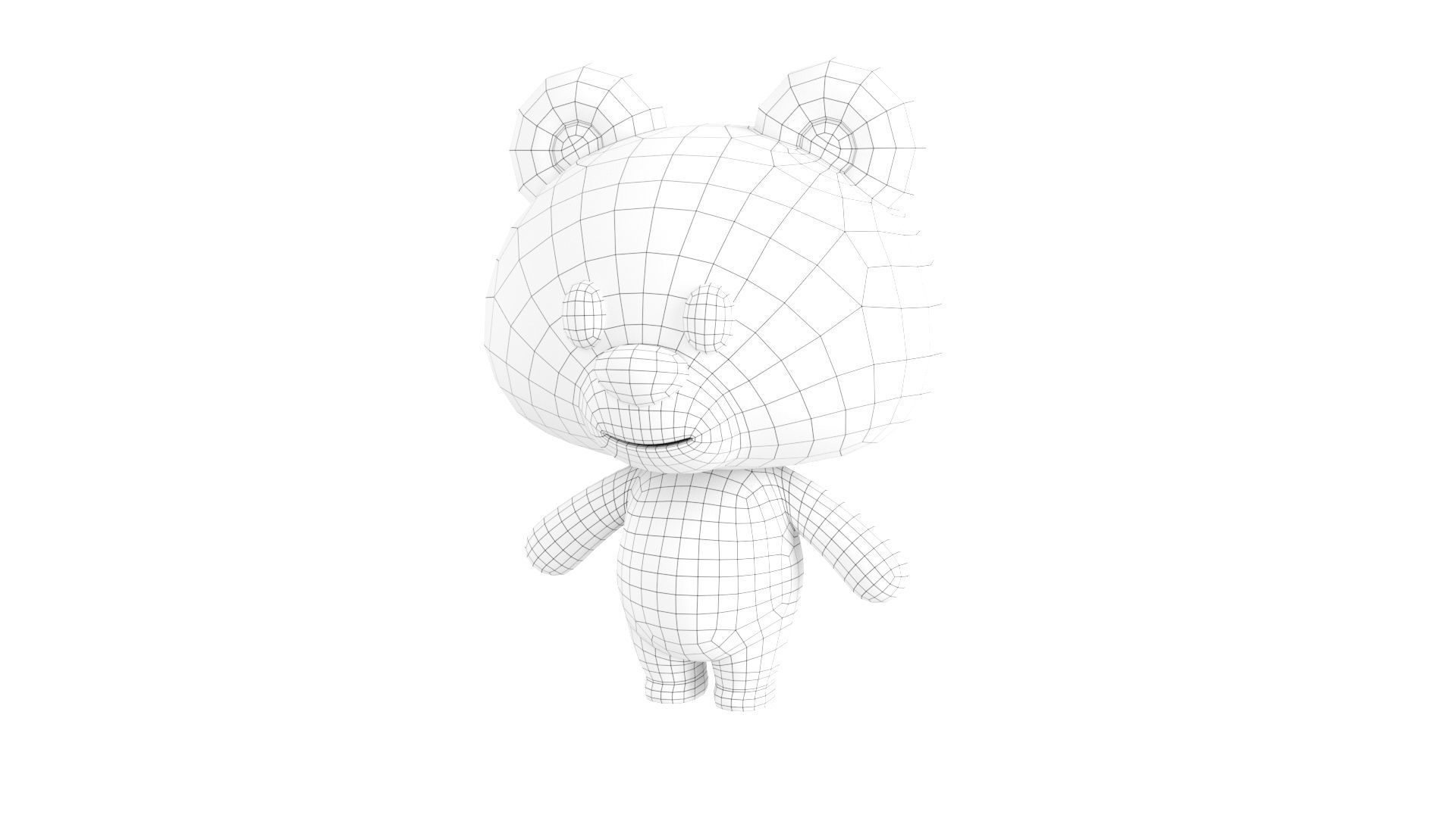 Pack008 Cartoon Animal Pack 1 3D model_37