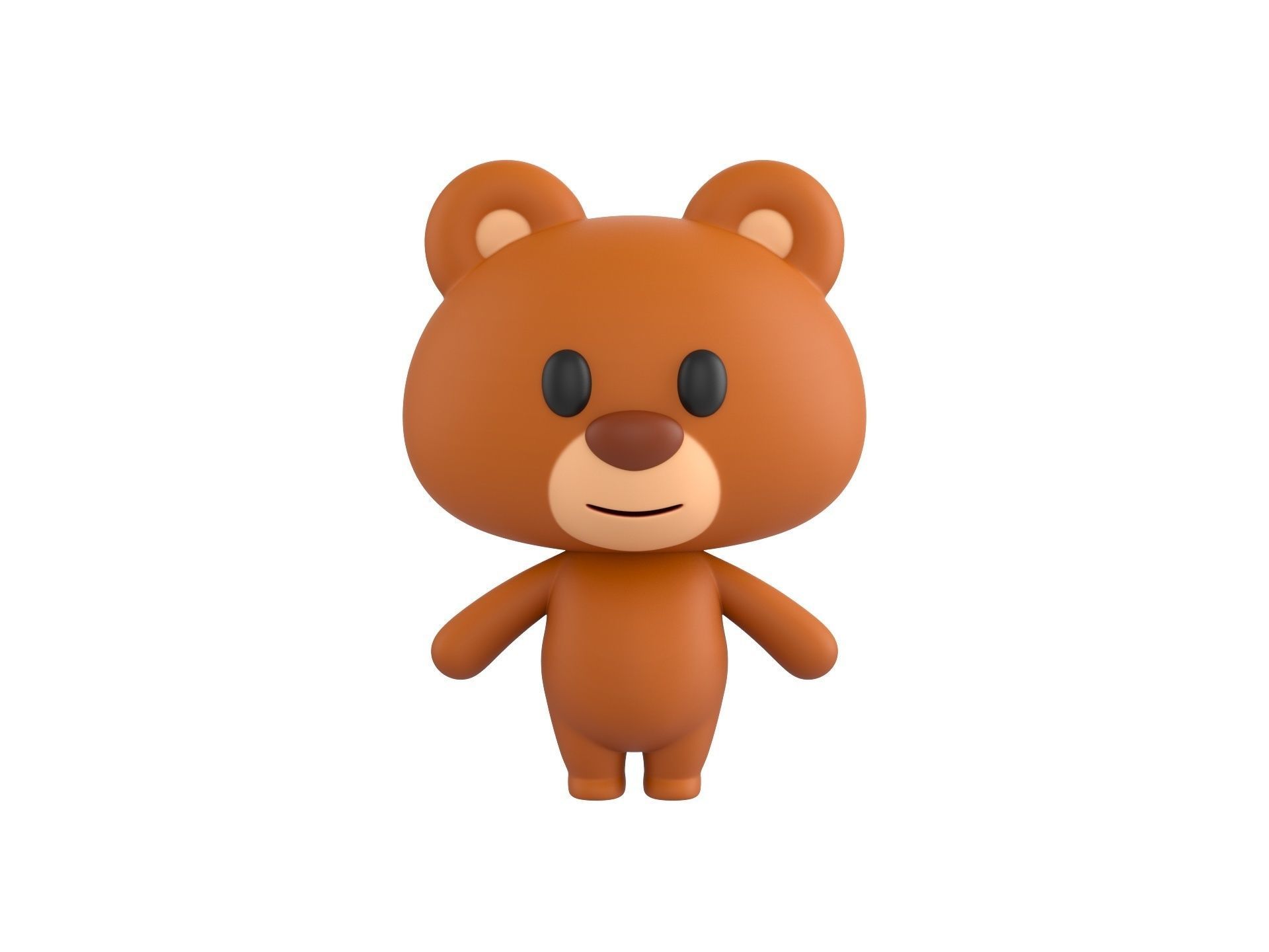 Pack008 Cartoon Animal Pack 1 3D model_1