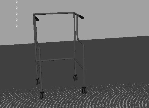 Rehabilitation Walker 3D model_3