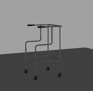 Rehabilitation Walker 3D model_12
