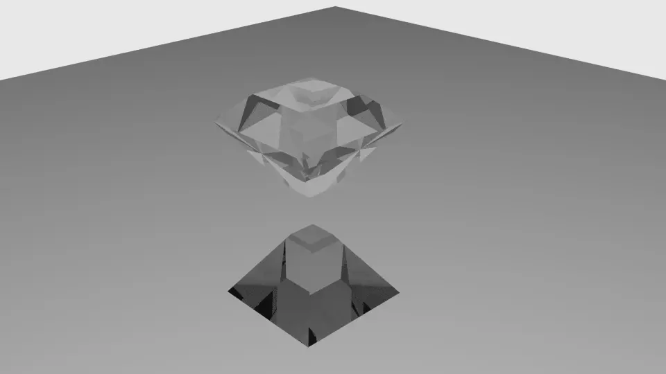 rubis diamond Free 3D model_0