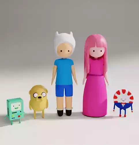 Adventure Time Characters Part 1