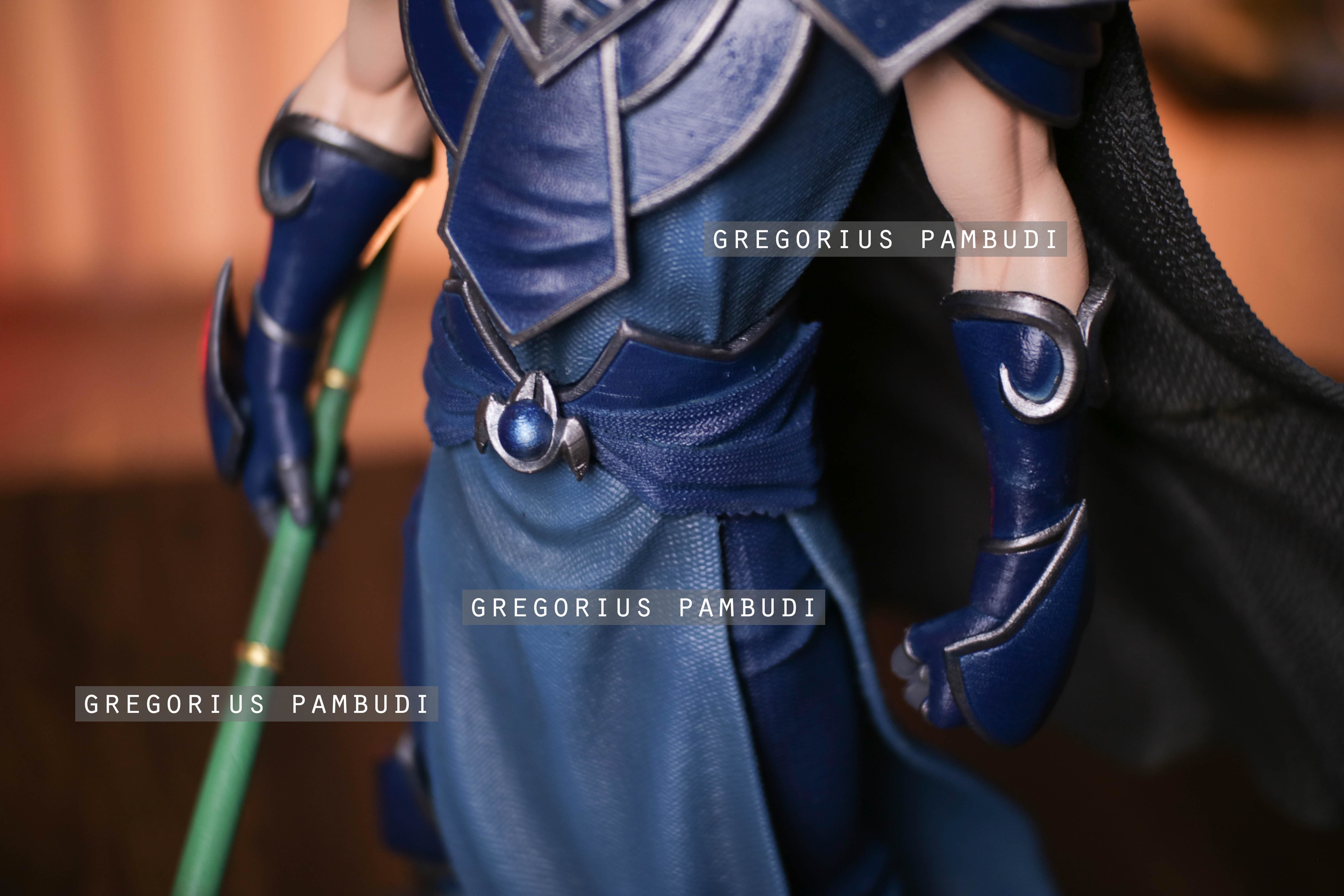 Yu-Gi-Oh Sorcerer of Dark Magic Fan Art Statue 3d Printable 3D print model_12