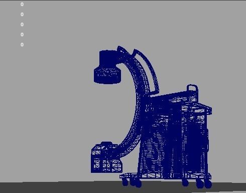 X ray Machine 3D model_3