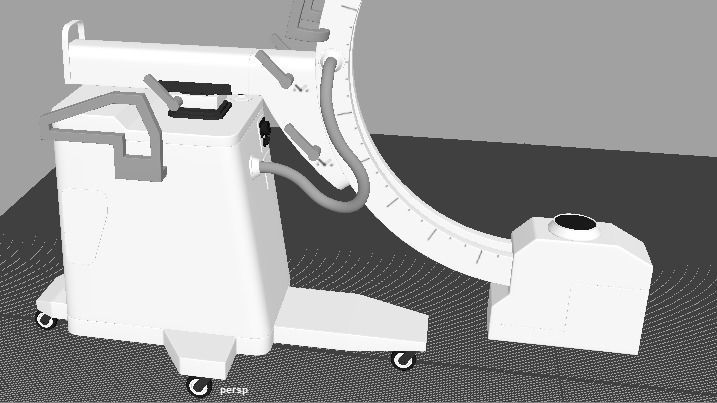 X ray Machine 3D model_8