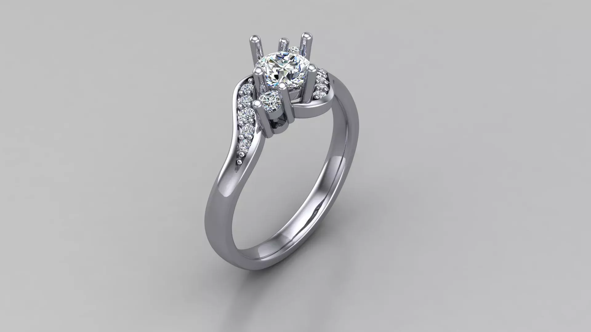 Ring girl Free 3D print model