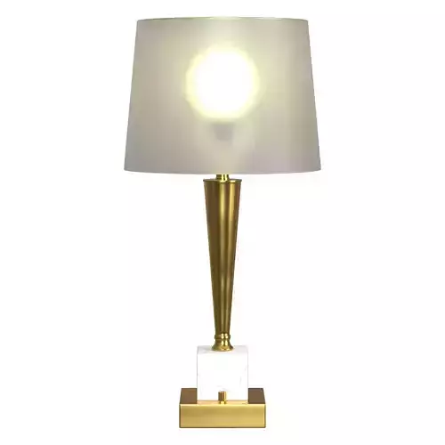 Possini Euro Design Wayne Modern Table Lamps 3D model