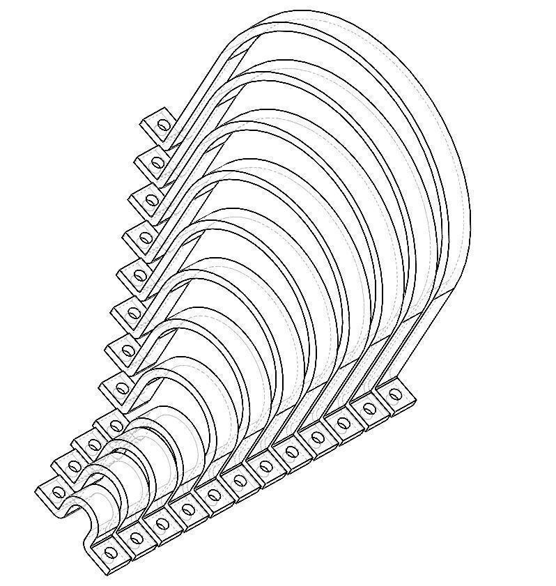 tube holder cylinder holder 3D model_8