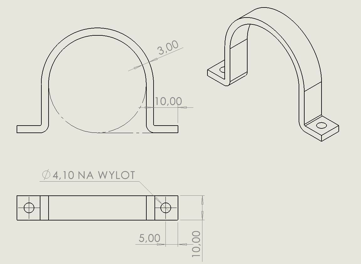 tube holder cylinder holder 3D model_1