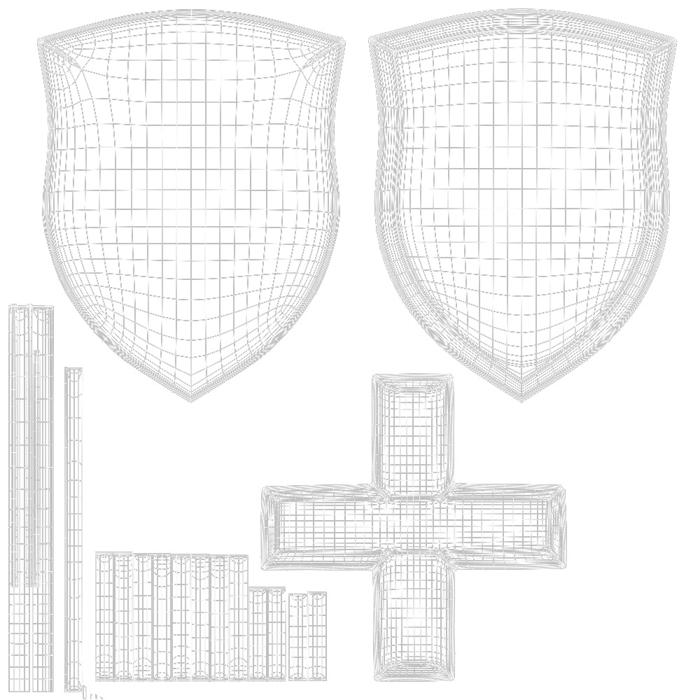 Shield Model 3D model_6