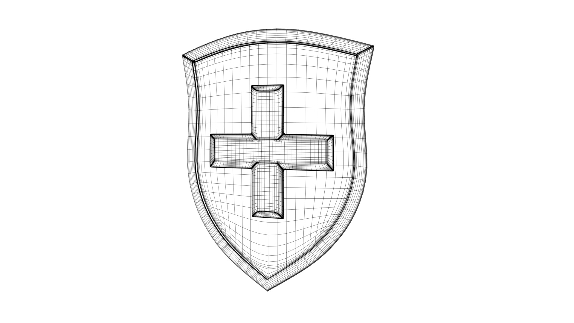 Shield Model 3D model_5