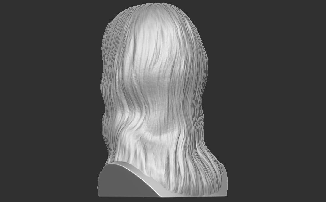 Celine Dion bust for 3D printing 3D print model_11