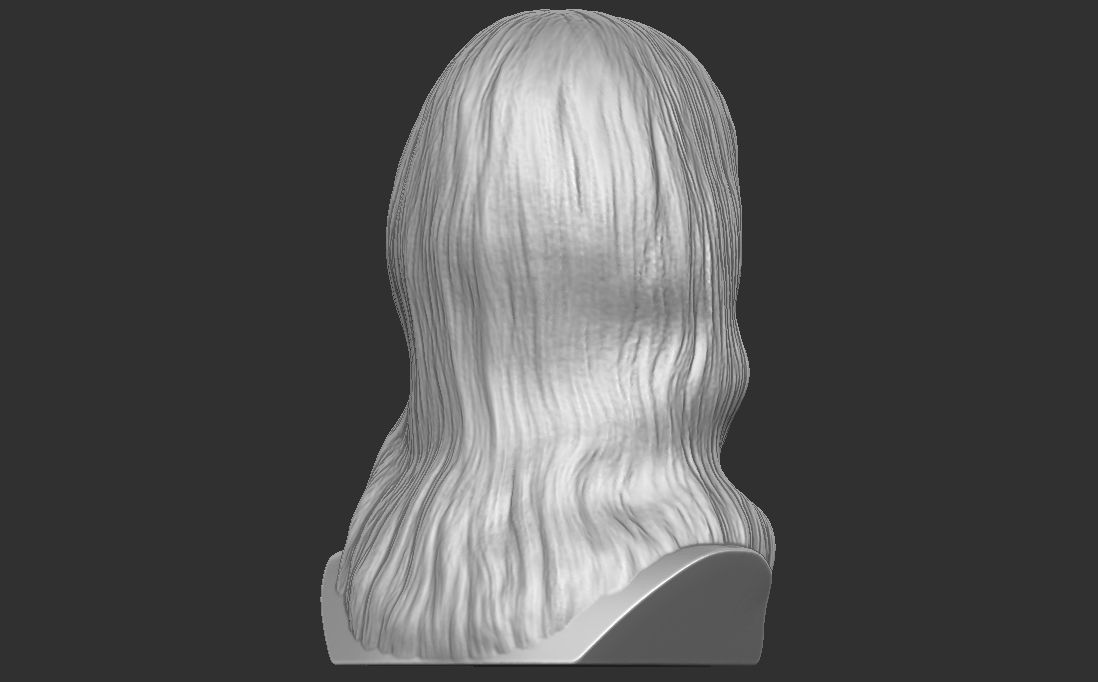 Celine Dion bust for 3D printing 3D print model_13