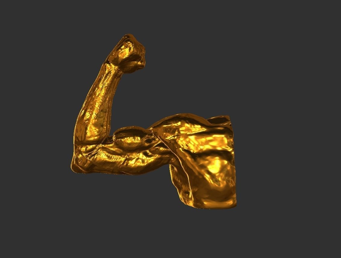 Hand Arm 3D print model_11