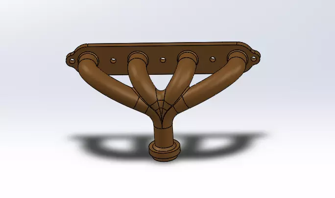 Exhaust Manifold 3D model 3D model_0