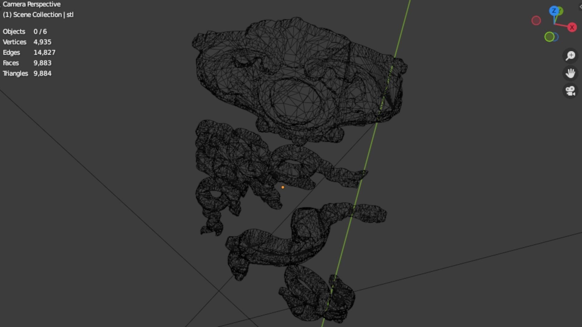 Classic decor ornament 294 3D model_5