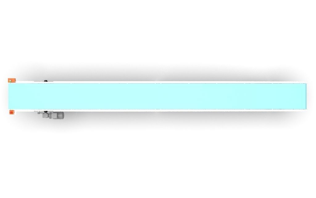 3D Design of a  modular belt conveyor for the food industry 3D model_4