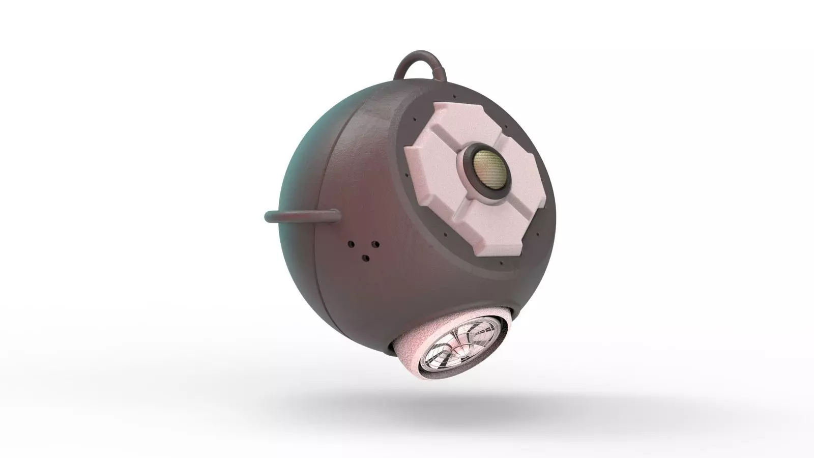 bubbleship 3d print concept model 3D print model