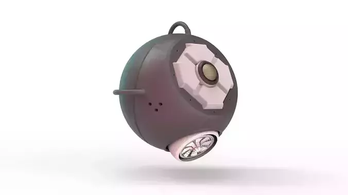 bubbleship 3d print concept model