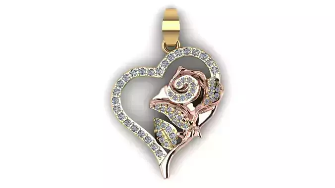 Rose Pendant