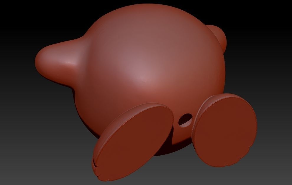 Kirby Pokemon  3D print model_2