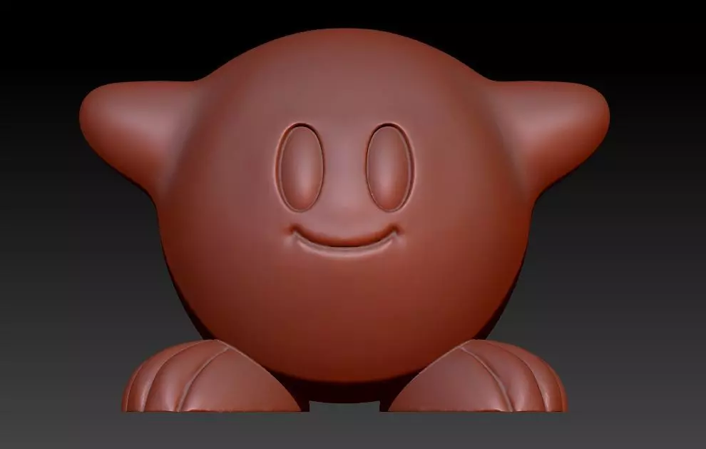 Kirby Pokemon  3D print model_0