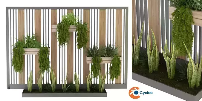 Collection plant vol 117 - blender model  3D model