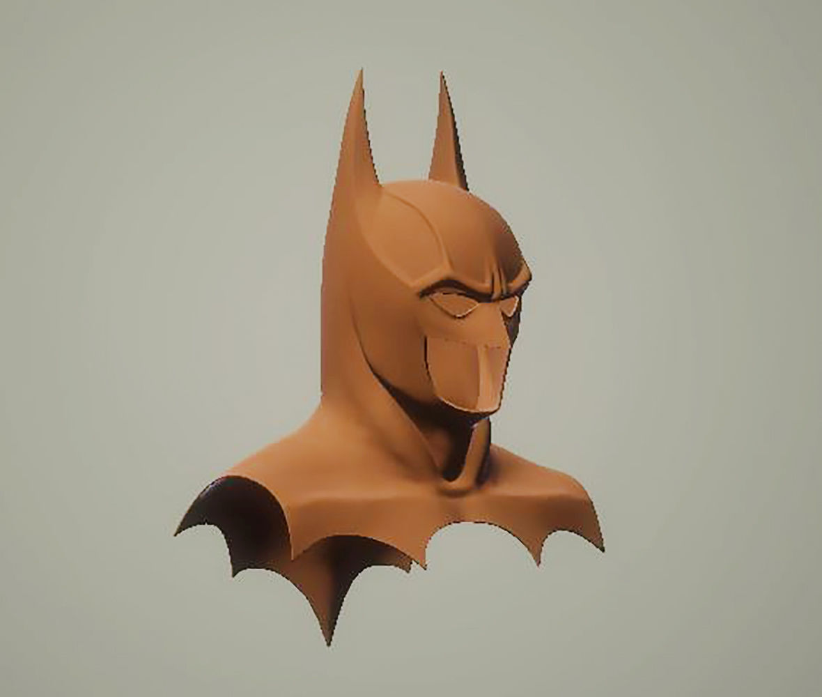 Batman Helmet 3D Model Ready to Print 3D model 3D printable | CGTrader