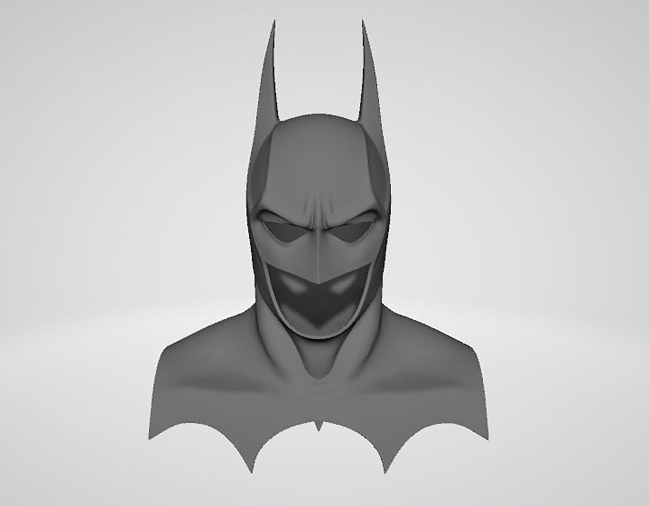 Batman Helmet 3D Model Ready to Print 3D model 3D printable | CGTrader