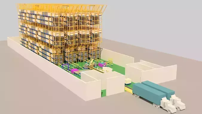 Warehouse 1 3D model