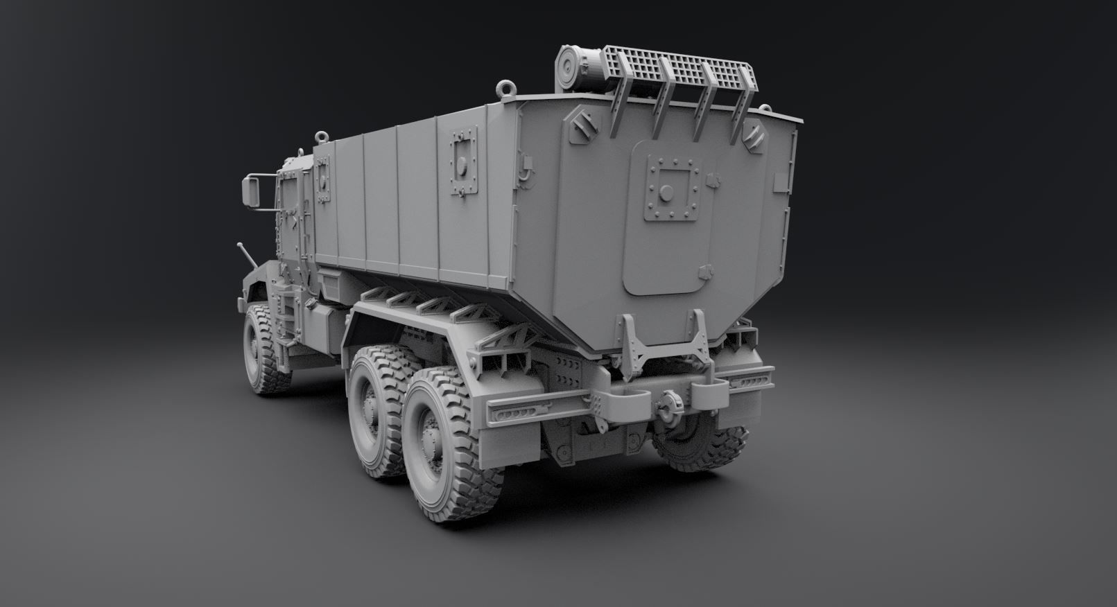Ural Typhoon U Scale model 3D print model_2