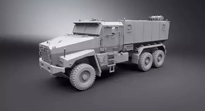 Ural Typhoon U Scale model 3D print model