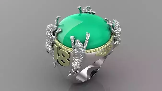 Old Style Tiger round with Original Pear